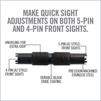 Metal Centerless Adjustment Sight Tool Tactics. 223 .556 A1 A2 Design for Airsoft AR15 AR10 M4 M16 AK47 AK74 Hunting Accessories