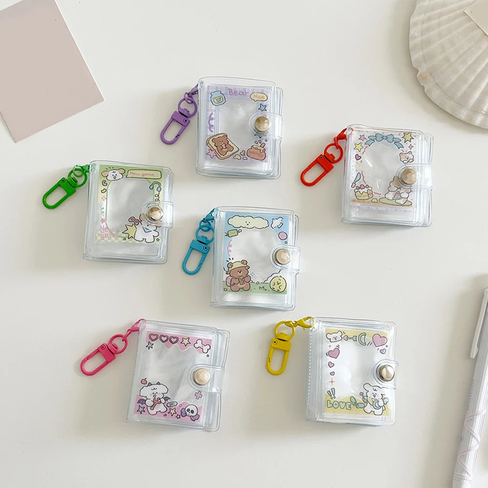 Porte-Photo Transparent de 2 Pouces, Mini Album, Pendentif, Certificat, Stockage