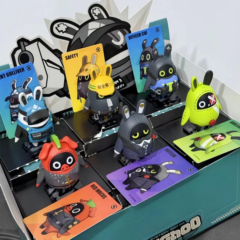 Zenless Zone Zero Bamboo Standee Series V1 Blind Box - Mystery Ornament Keychain Model Pendant Collectible Trendy Gift Toy