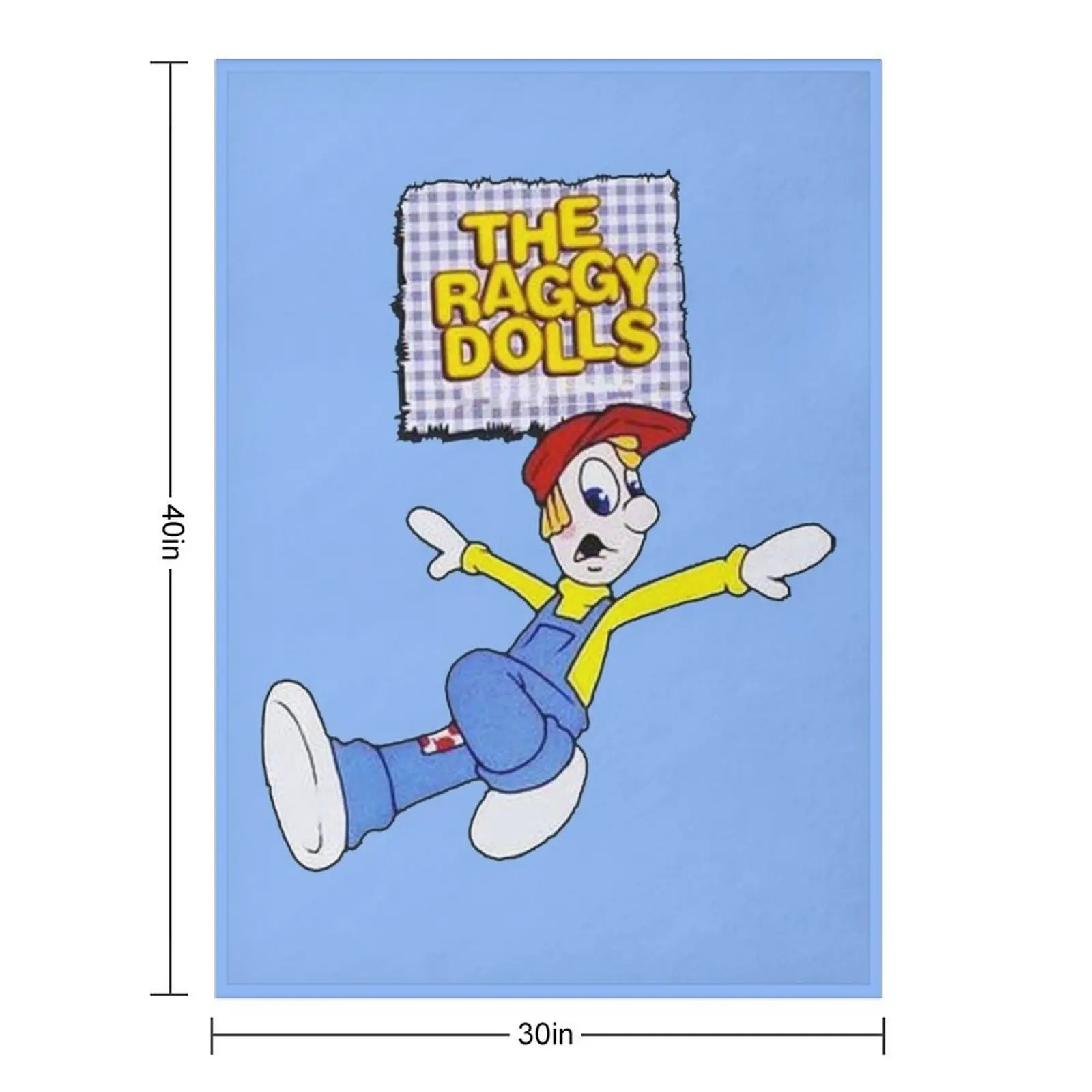 Claude The Raggy Dolls Throw Blanket Camping Thins Polar Heavy Thin Blankets