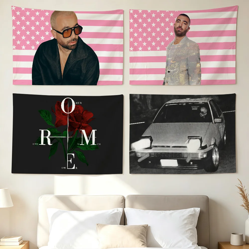 Singer Omer Adam Chelek MeHanetzach Flag Wall Decorations Home Decor Suitable For Living Rooms Bedrooms Dormitories Parties