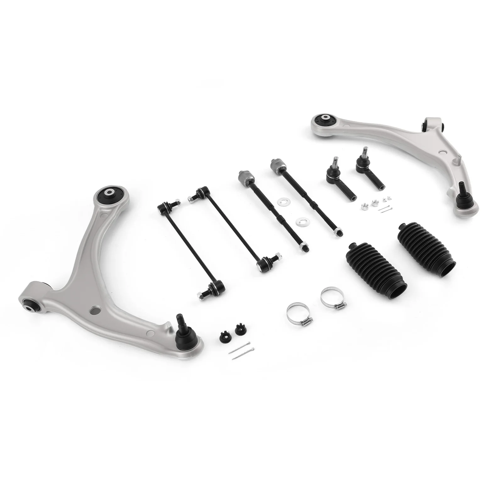 

10x Front Lower Control Arms Sway Bar Links Kit For Honda Odyssey 2011 2012-2017 MS601187 MS601188 EV800909 ES800333