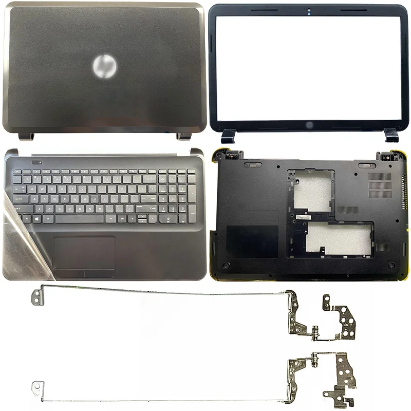 

NEW Laptop For HP 15-D 250 G2 Non-Touch LCD Back Cover/Front Bezel/Hinges/Palmrest/Bottom Case