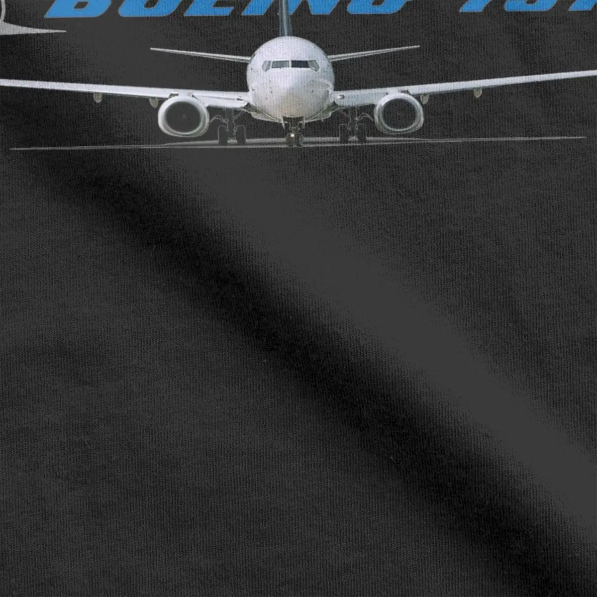 Funny Boeing 737 T-Shirt for Men Women O Neck Pure Cotton T Shirts Airplane Short Sleeve Tee Shirt Plus Size Clothing