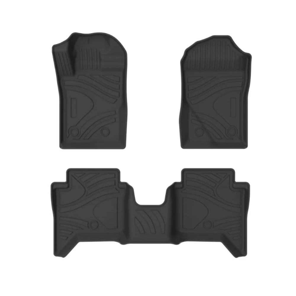 

Car Floor Mats For Ford RANGER 2023 Left Rudde TPE Custom Auto Foot Pads Accessories Waterproof Antiskid Carpet