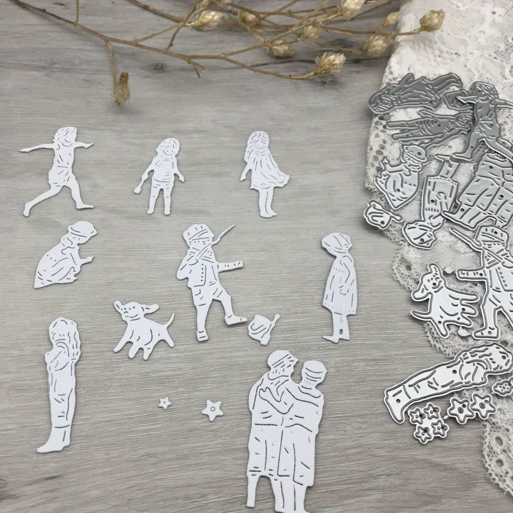

Новые металлические вырубные формы для декора, трафареты для вырезания, ножи для скрапбукинга, шаблоны для творчества из бумаги