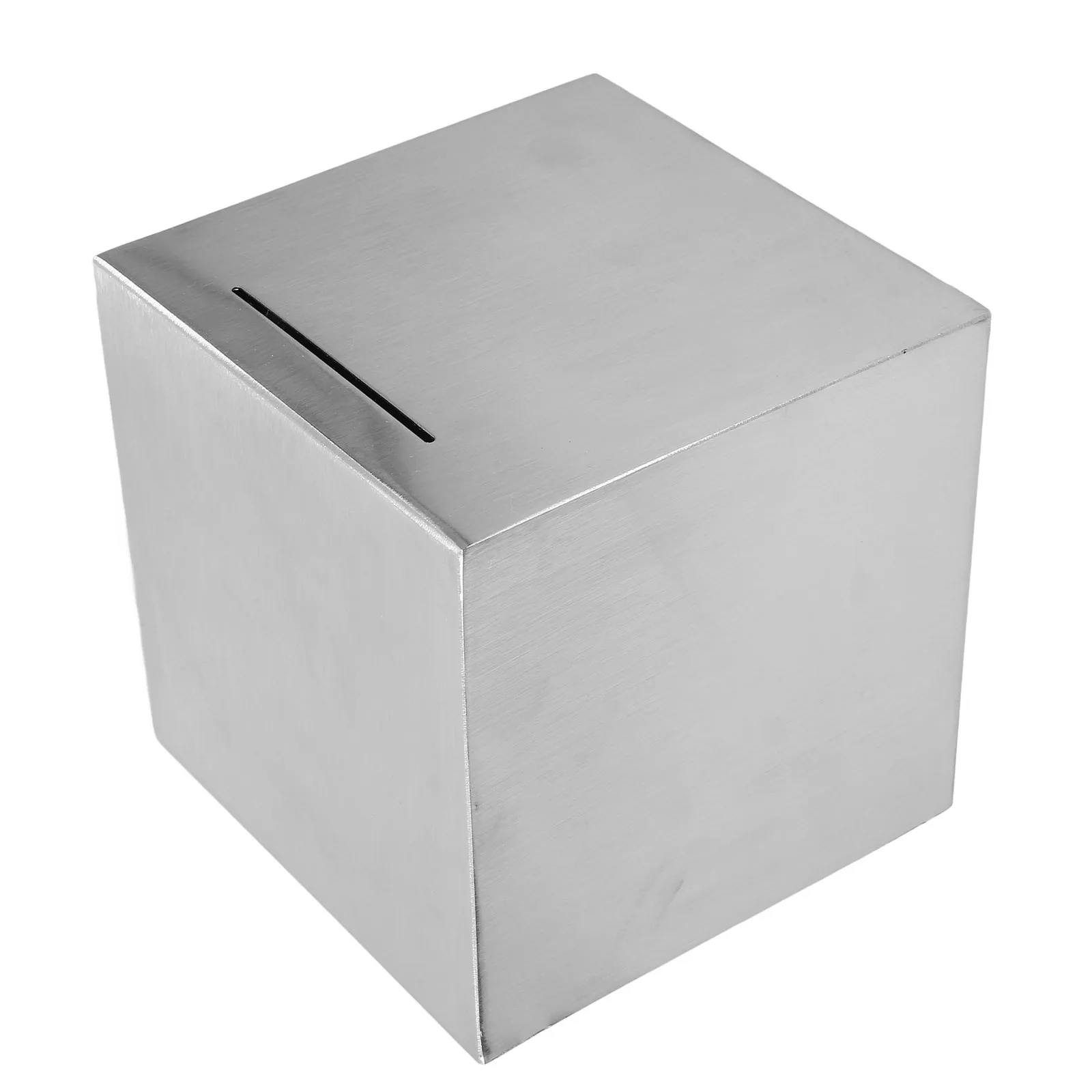 Stainless Steel Saving Bank Large Capacity Metal Piggy Bank Unbreakable Coin Container for Adults Money Box for Adults