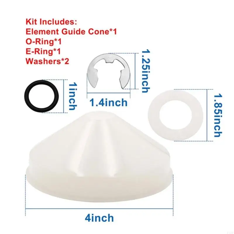 F92F Pool Filter Knob Plastic Washers O-Rings Replacement for Star-Clear Cartridge Filters Models C751 C900 C1200