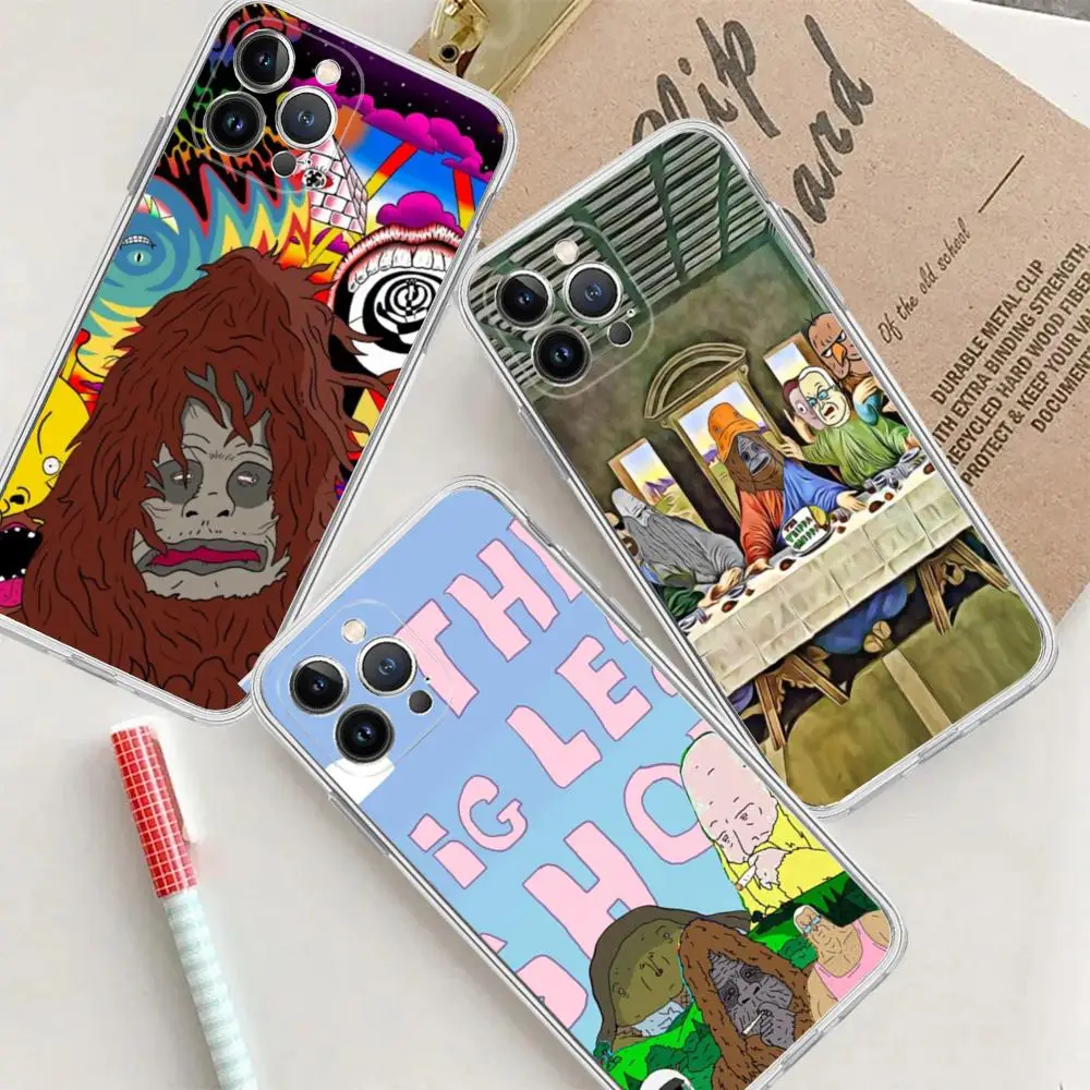 

Anime Sassy The Sasquatch Phone Case For IPhone 15 14 13 12 Mini 11 Pro XS Max X XR SE 6 7 8 Plus Soft Silicone Cover