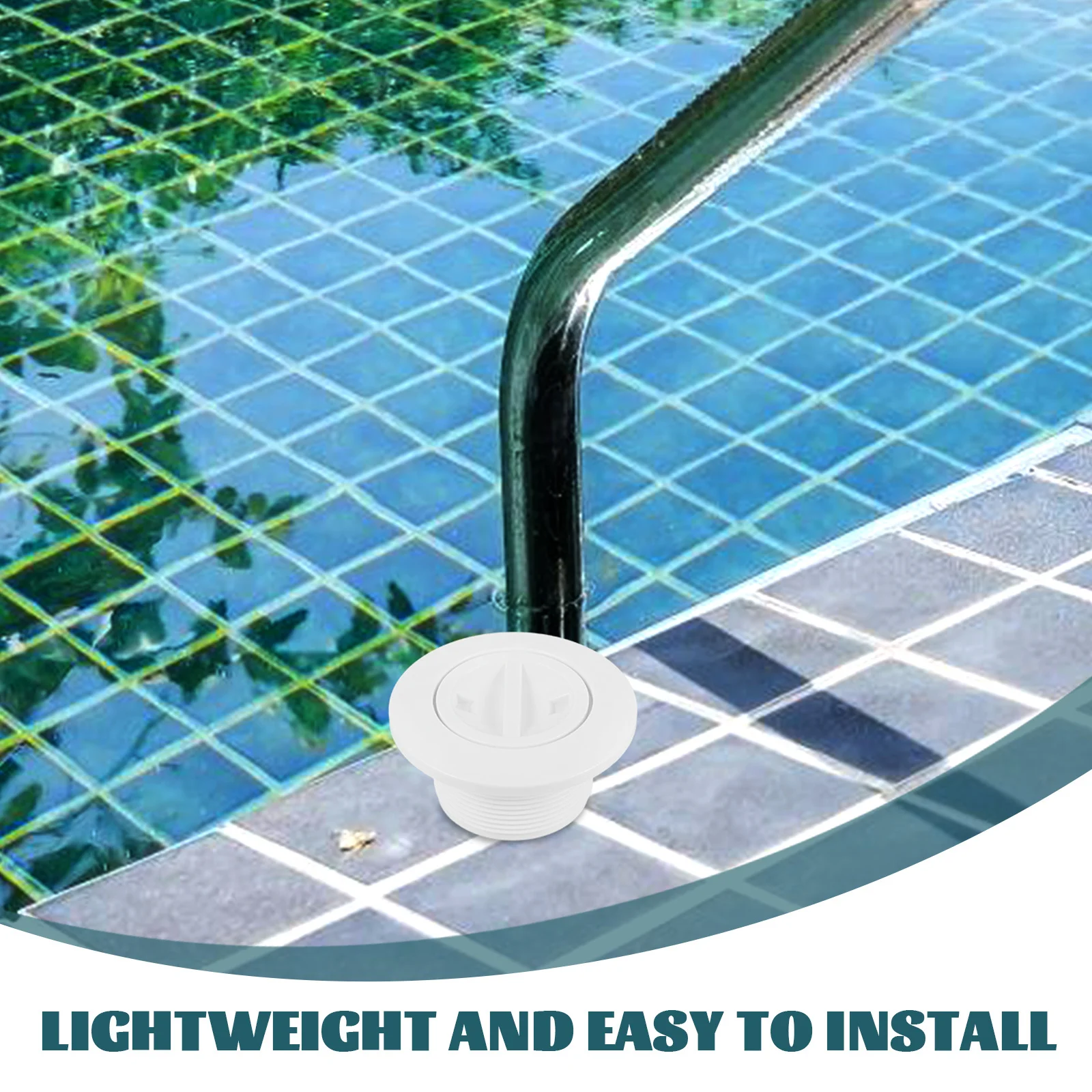 

Pool Suction Cover Durable Uv Resistant Anti Slip Drain Grid For Swimming Pool Filtration System Debris Prevention Safety