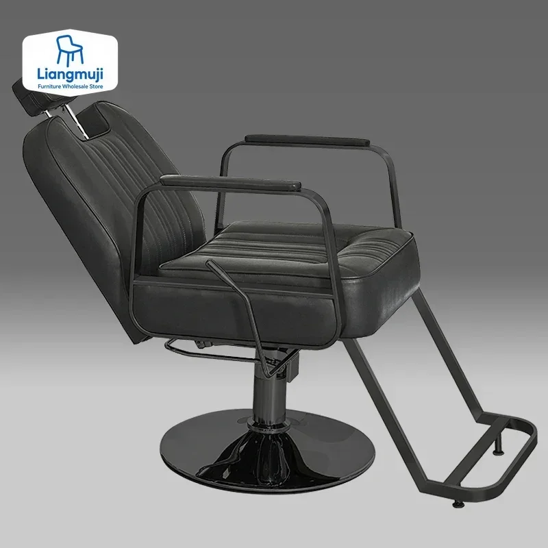 

Women Reclinable Barber Chair Luxury Designed Tattoo Makeup Barber Chair Equipment Cadeira De Barbeiro Commercial Furniture