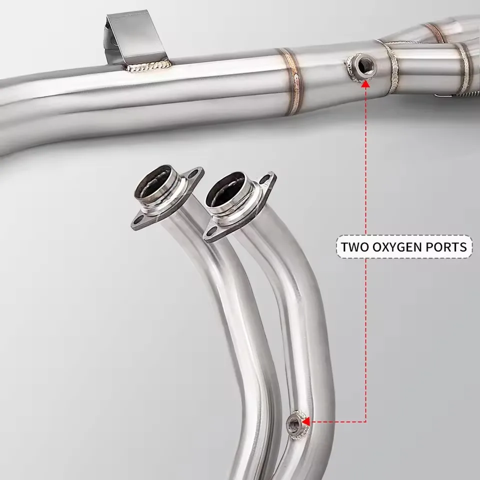 For Yamaha Tenere 700 2019-2025 T7 T700 XTZ 700 Escape Motorcycle Exhaust System Header Middie Link Pipe Muffler 51MM Slip-On view 6