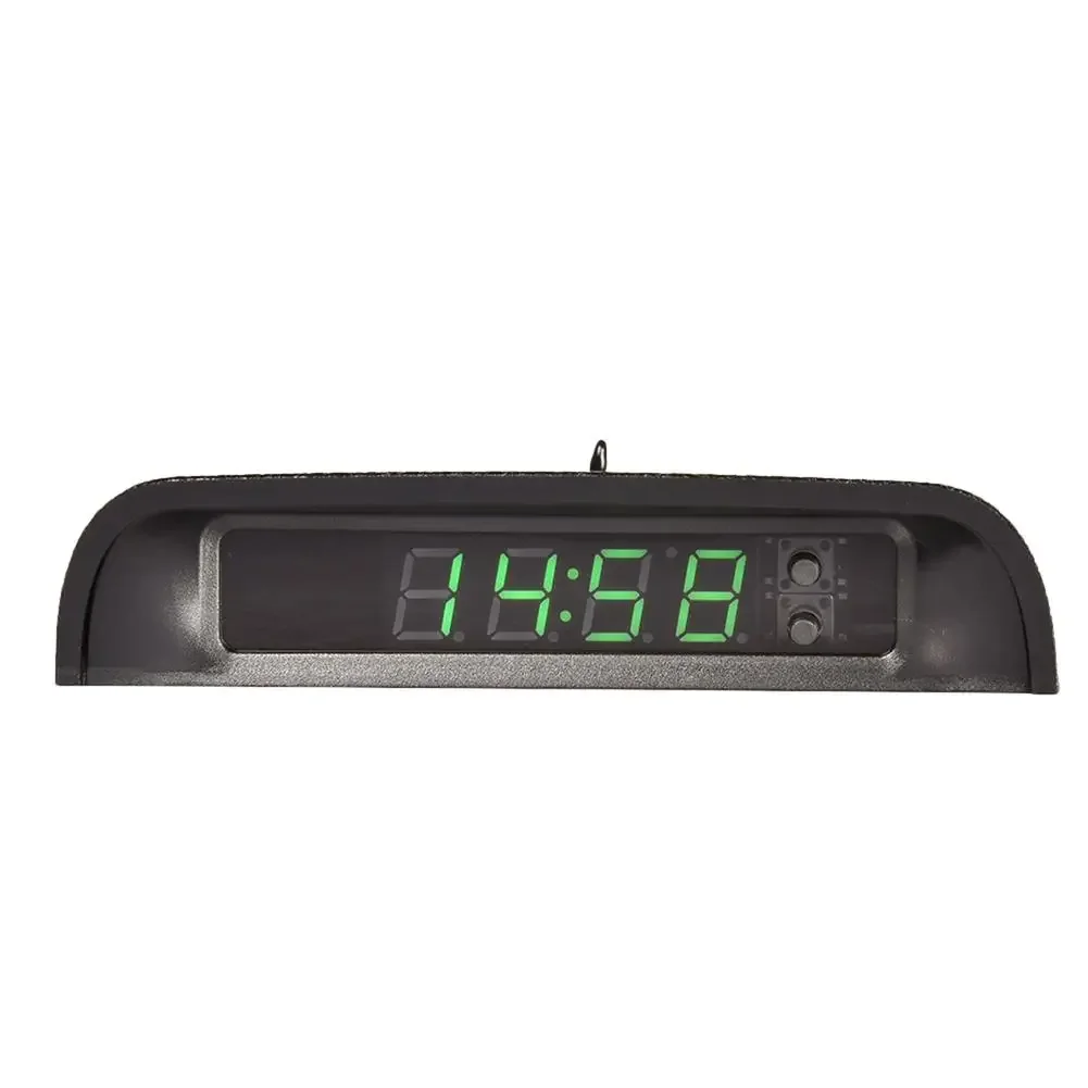 Autouhr, Solarladung, aufklebbare Digitaluhr, 24 Stunden, 3-stufige Helligkeit, automatische Einstellung, Autouhr, Autodekoration – Detail 18
