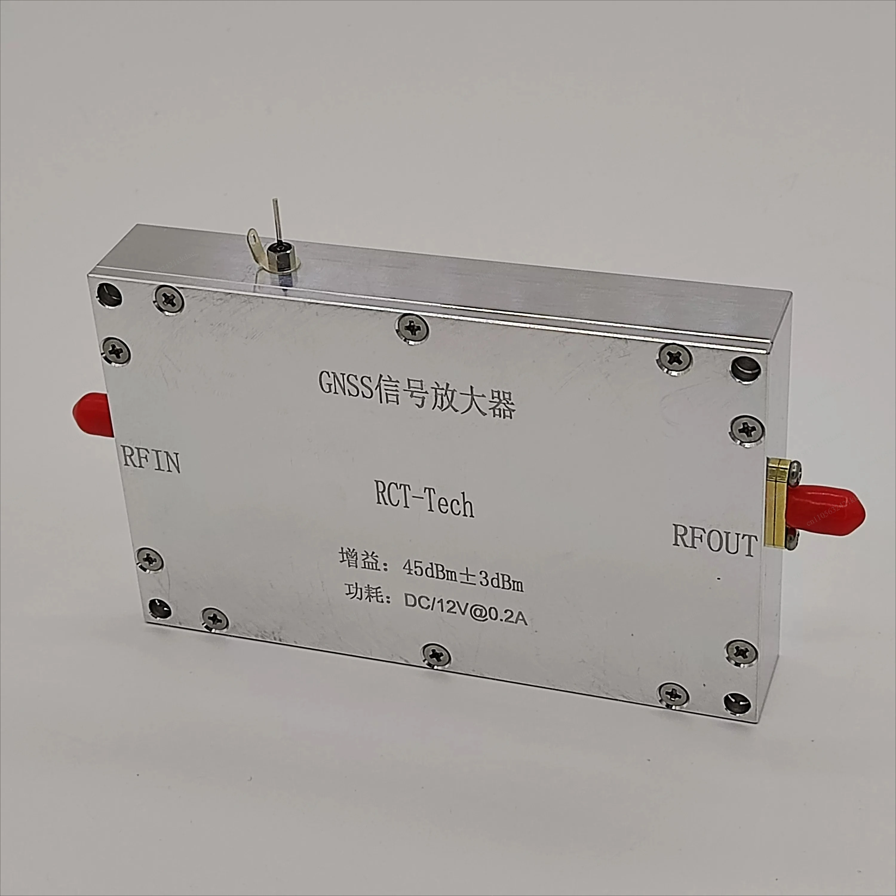 GNSS signal amplifier, gain 45dbm navigation satellite signal repeater, navigation full band coverage