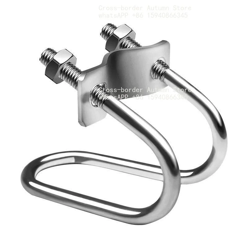 Glass fiber pipe fittings U-shaped cross buckle hoop shed grape rack passion fruit column holder