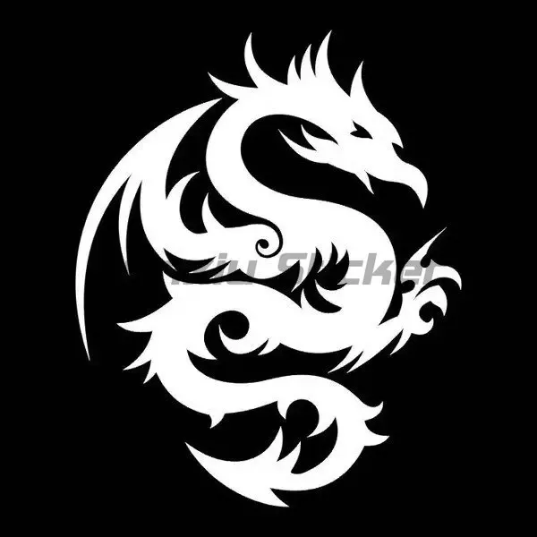 

Dragon Decals kayak Sticker Vinyl Car Sticker Car Motorcycle Car Styling Refrigerator Laptop Car Rear Windshield Decal