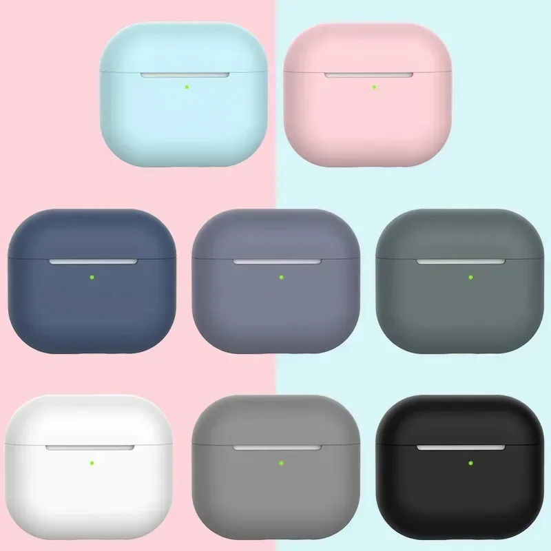 เคสซิลิโคนอ่อนนุ่มสําหรับ Apple สําหรับ Airpods pro 2 ป้องกันหูฟังไร้สายบลูทูธสําหรับ Air สําหรับ Pods 2 ชาร์จ