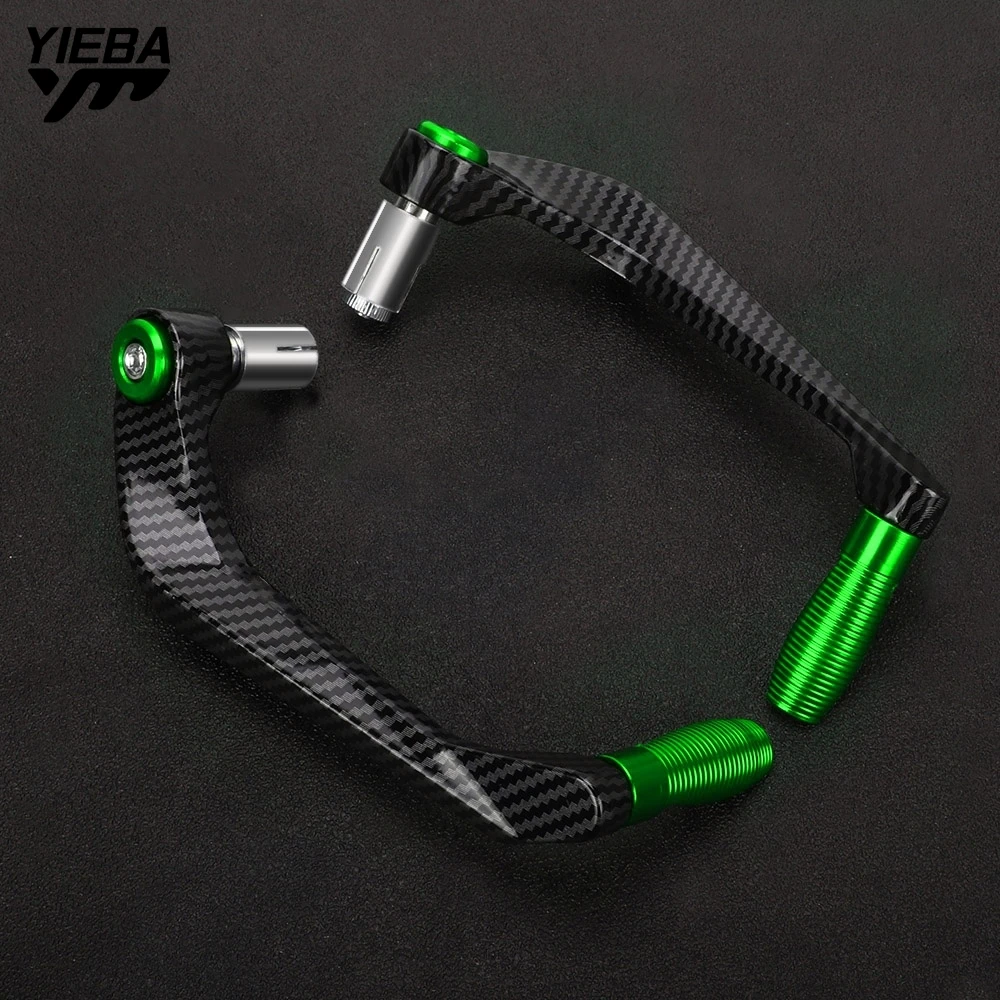 22mm Motorcycle Accessories Handle bar Grips End Brake Clutch Levers Protection Guard For Kawasaki Ninja 250 300 400 650 H2 H4