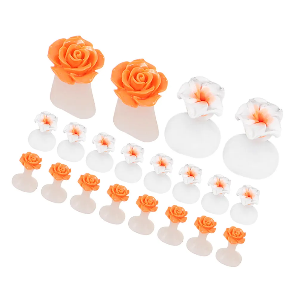 

16Pcs Silicone Toe Dividers Pedicure Accessories Toe Separators DIY Nail Art Tool Pedicure Tools Nail Salon Tools