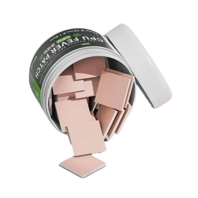 

R53C Pack of 50 Silicone Thermals Pad Efficient Heat Dissipation Solution for CPUs and Electronic Devices