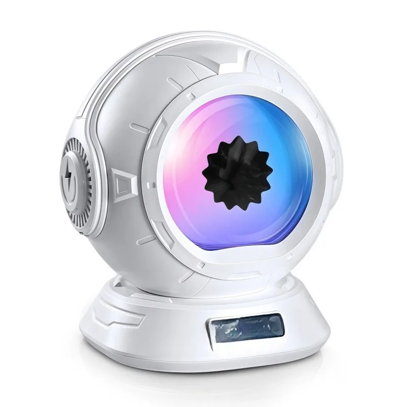Rhythm Reactive Ferrofluid Bluetooth Speaker Pickup Ambient Lamp Desktop Ornament Bedside Audio Music Visualizer Magnetic Fluid