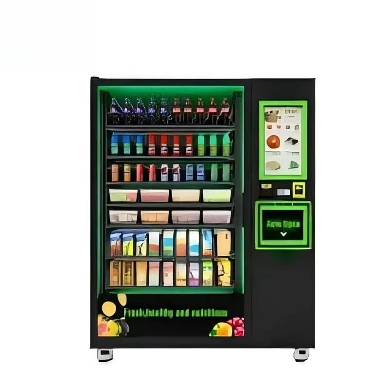 Customized Automated Ice Cream Dumpling Vending Machine with Commercial-Grade Freezer, Elevator & QR/Banknote/Coin Payment