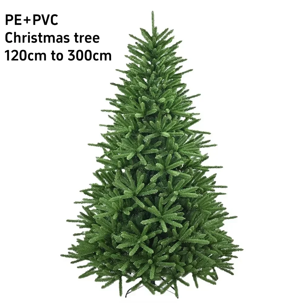 

Pvc Hybrid Simulation Christmas Tree Luxury Encrypted Green Tree Christmas Decoration Atmosphere