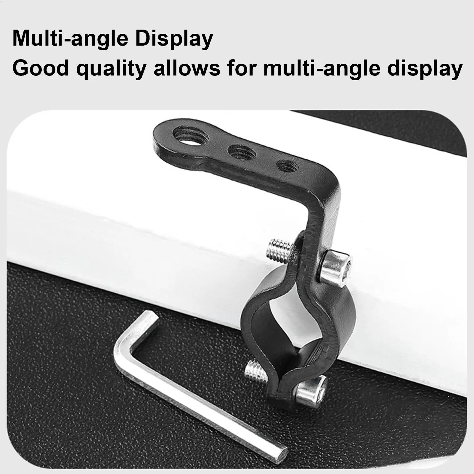 Suporte para espelho de motocicleta, extensor de guidão de motocicleta, montagem de telefone para farol, navegação de telefone, scooter, dirt bike