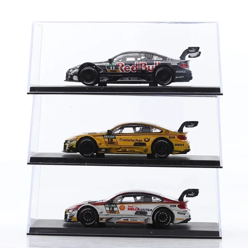 Bmw m4-金属合金と金属製のレーシングカー,装飾玩具,コレクション,スケール1:43