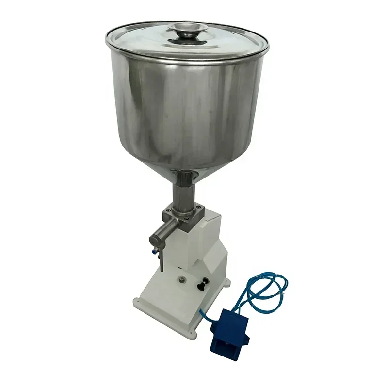 Durable and sturdy Many people like to used two heads small bottle cream piston rotary honey stick filling packing machine