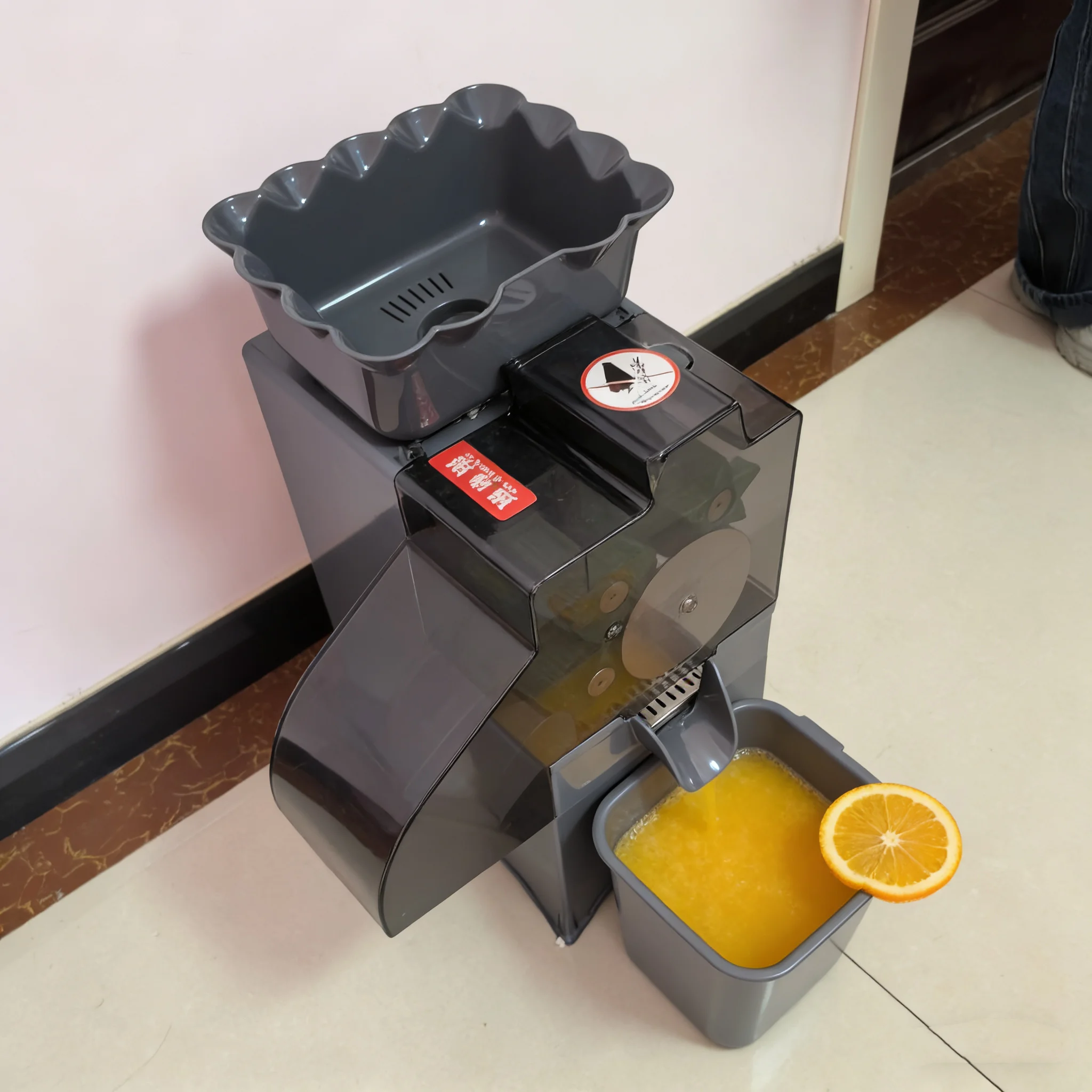 Commercial Multifunctional Juice Residue Separation Press Machine Special For Milk Tea Shop Hotel Street Stall Lemon Orange Lime