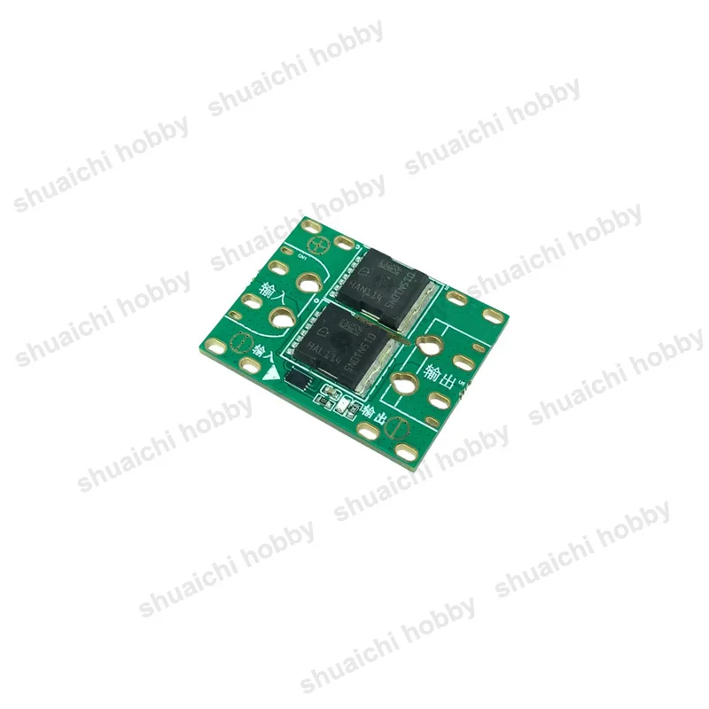 1PCS 80A 100V Ideal Diode Module w XT60 Plug Anti-Reverse Curent Parallel Connection Board for Solar Panel High Power Charging