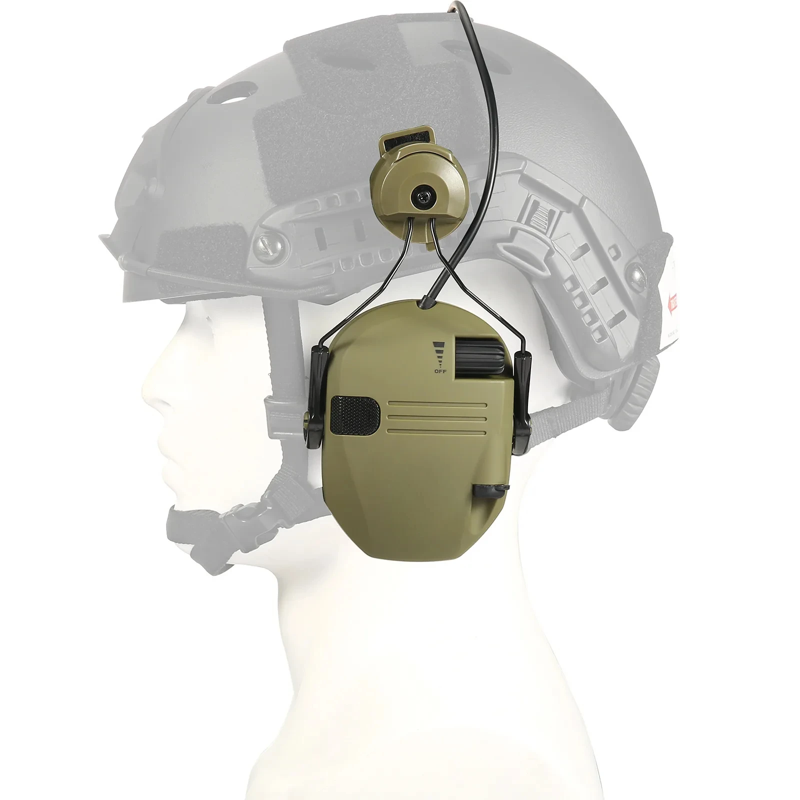 New Generation Walker Helmet VersionTactical Electronic Shooting Earmuff Anti-noise Headphone NRR23dB