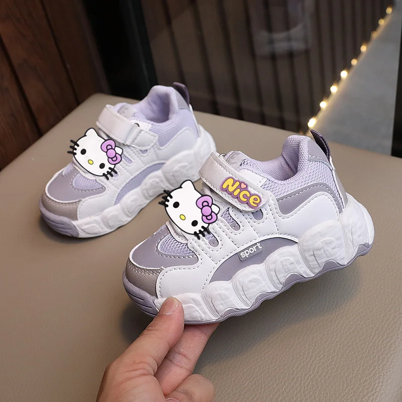 

Sanrio baby Soft Sole Toddler Shoes Spring and Autumn Boy Girl Casual Shoes Summer Casual Shoes hello kitty Non-slip Sneakers