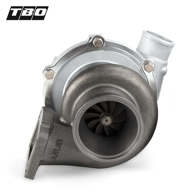 TBO GTX3076R-58 A/R 0.60 0.63V with T3 Ball Bearings Universal Turbo Racing GT30 Turbine Gt3076 Turbocharger