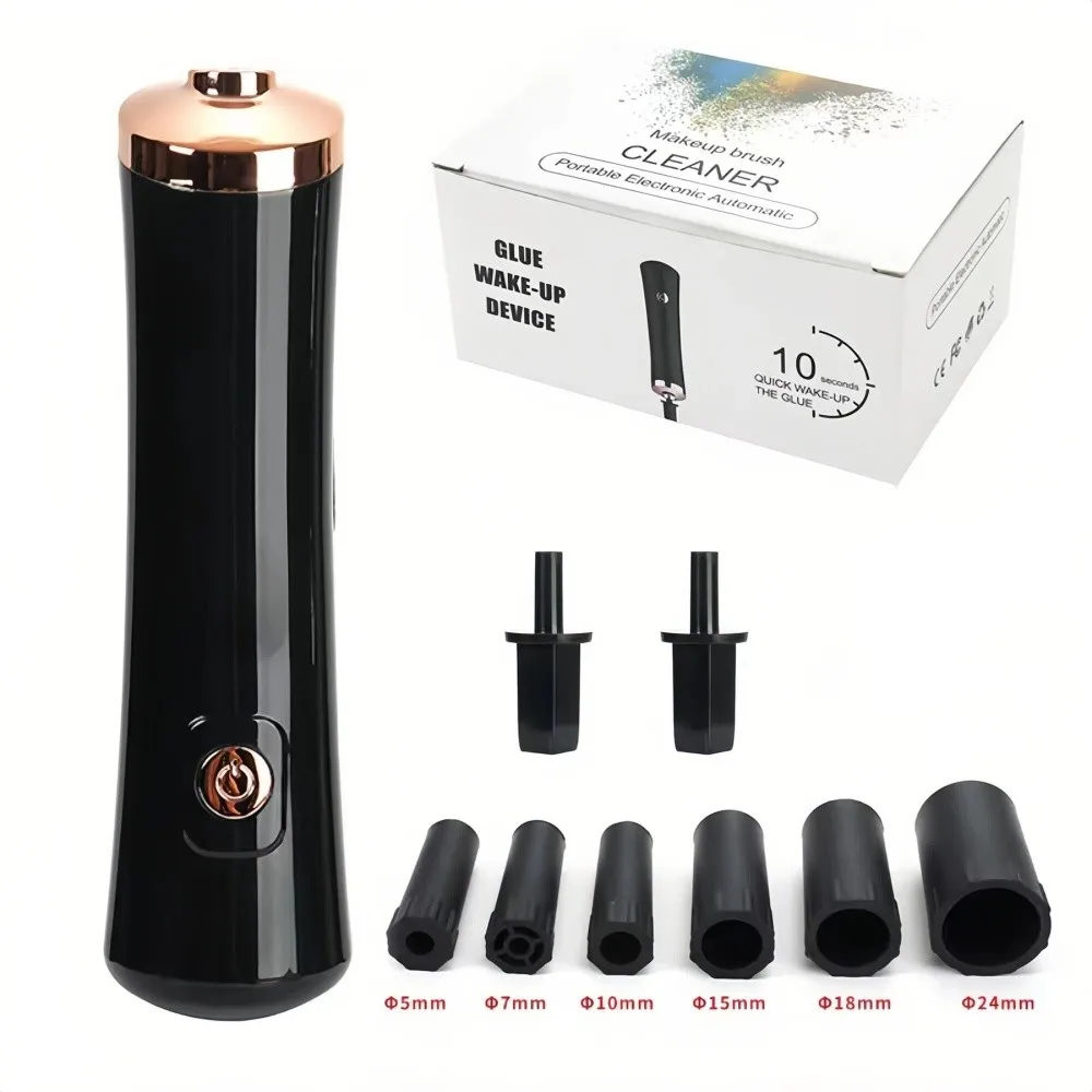 25000 Rpm Wimperlijm Shaker Batterij Aangedreven Waterdichte Nagellak Shaker Schudden Goed Draagbare Vloeibare Mixer voor Nagellak