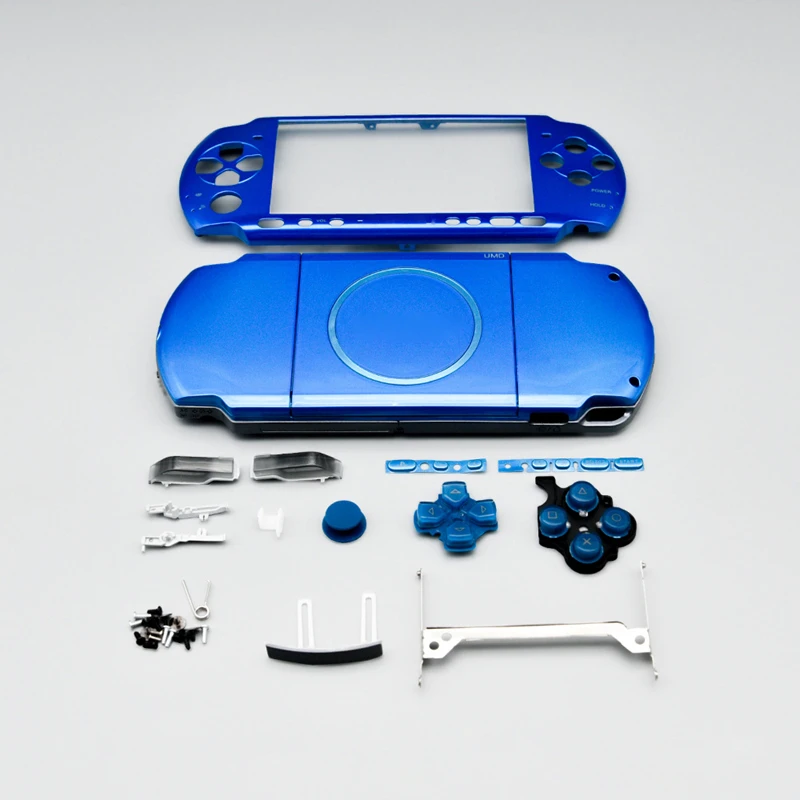 PSP 3000 03G Full Housing Case Set Black Blue Gold Red White