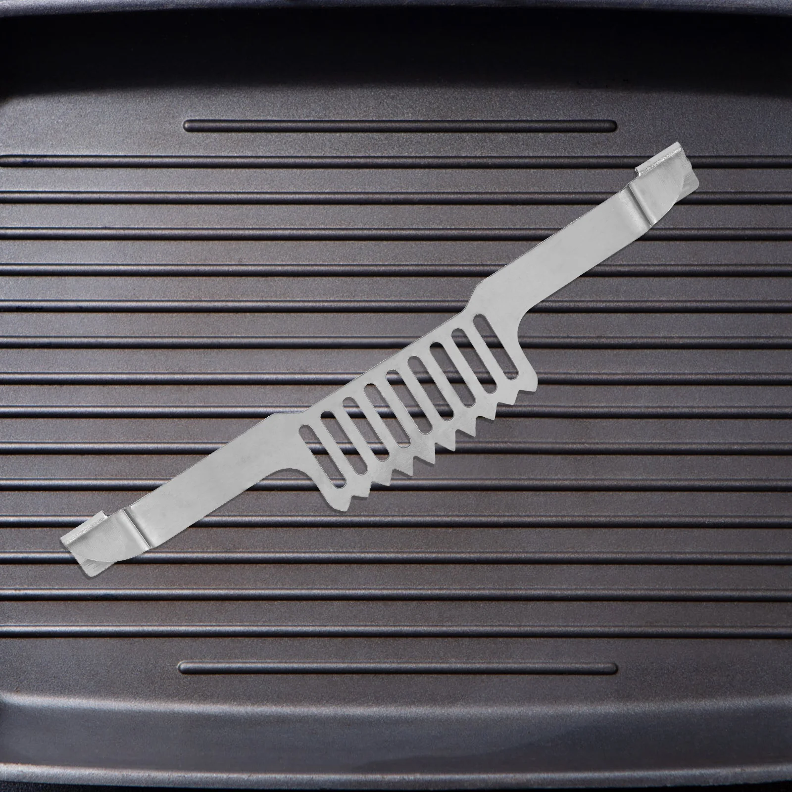 

Grease Trap BBQ Mesh Rack Griddle Spatula Holder Magnetic Design Grill Accessories