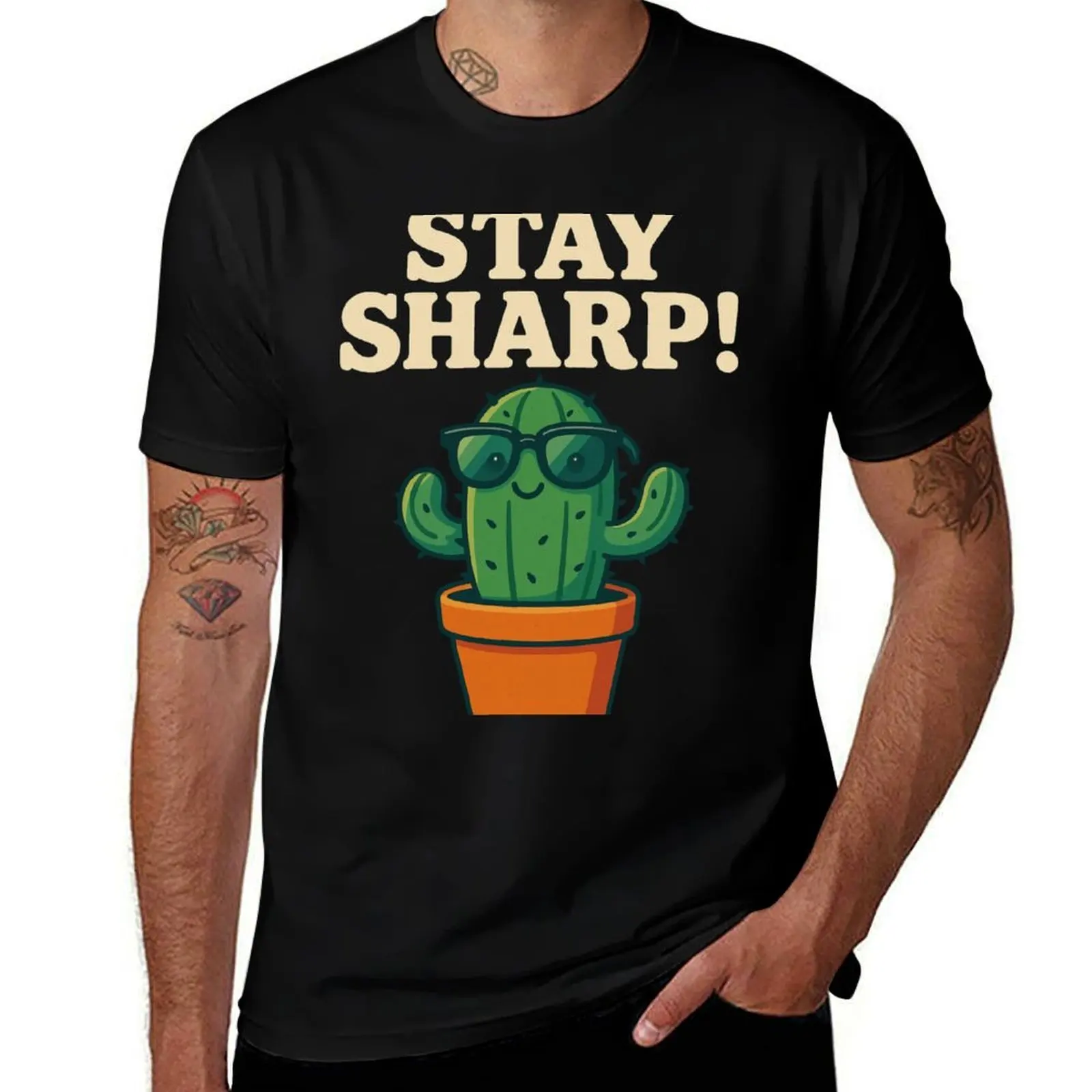 

Cute Cactus T-Shirt croswit shirt man football t shirt customs design your own man clothes t shirts for men cotton
