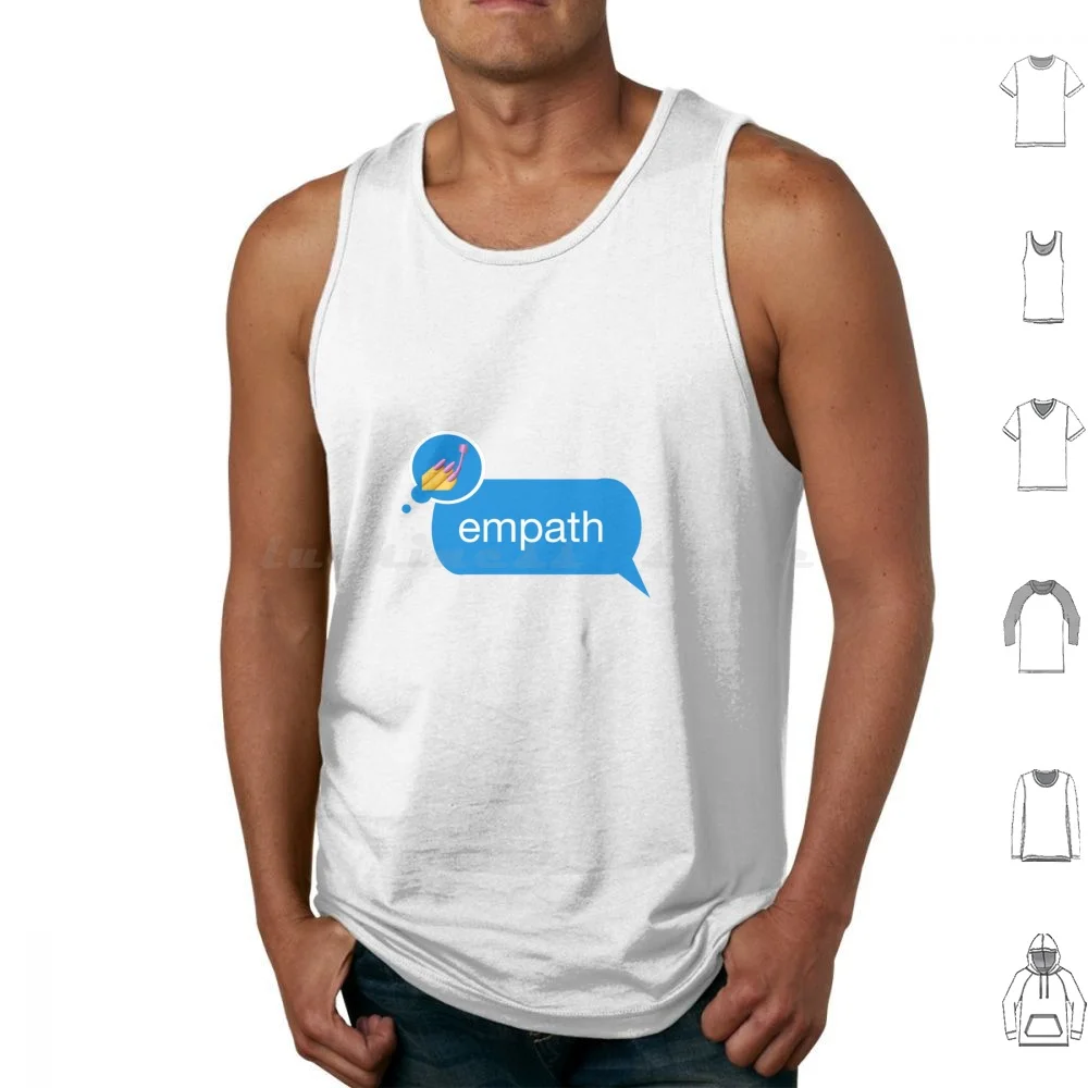 Empath Tank Tops Print Cotton Empath Sensing Intuition Empathy Empaths Spiritual Love Sensitive Introvert Lightworker