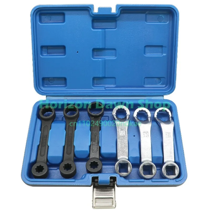 6-Piece Engine Foot Wrench 16mm17 Mm19mm Wrench Removal Maintenance Tool