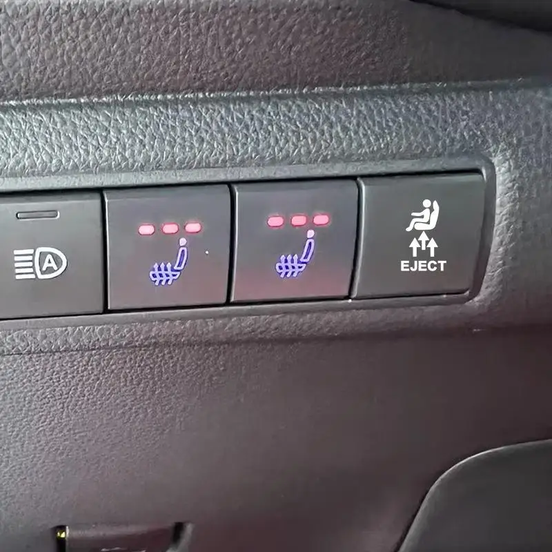 Men's Humorous Automotive Accessories Button Stickers For Empty Car Buttons Joke Gift For Car Enthusiasts