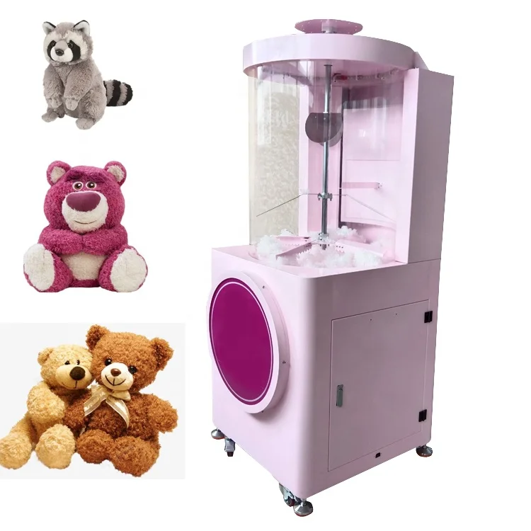 Hot Sale Cushion Pillow Cotton Filler Portable Teddy Bear Stuffing Machine Ball Fiber Filling Machine for Pillow Toy Tianze