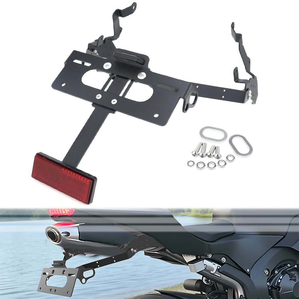 

Motorcycle Rear Tail Tidy License Plate Holder Bracket Aluminum For Honda CBR600RR 2013-2018 2019 2020 2021 2022 2023 2024 2025