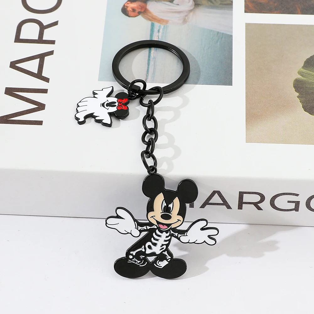 Cartoon Mickey Mouse Keychain for Men and Women, Creative Ghost Keychain, Personalized Keychain Gift, Suitable for Men and Women image 6