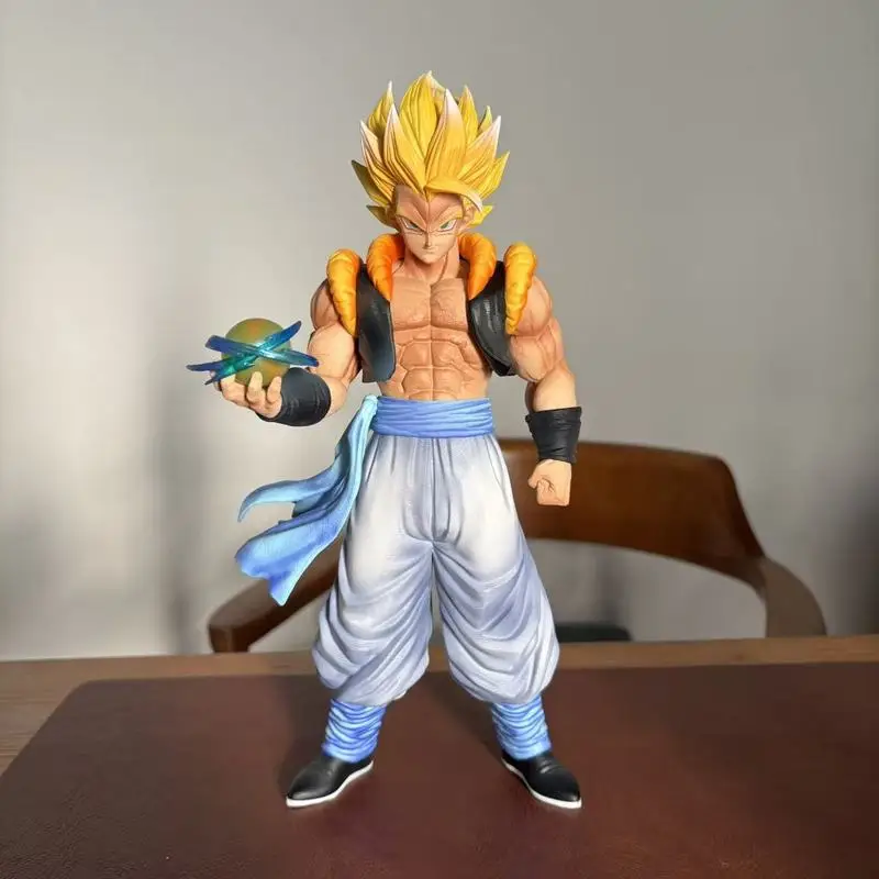 

30cm Dragon Ball Z Gogeta Character Cartoon Character Super Saiyan Gogeta Hand-Made Fashion Collection Ornaments Model Toy Gift
