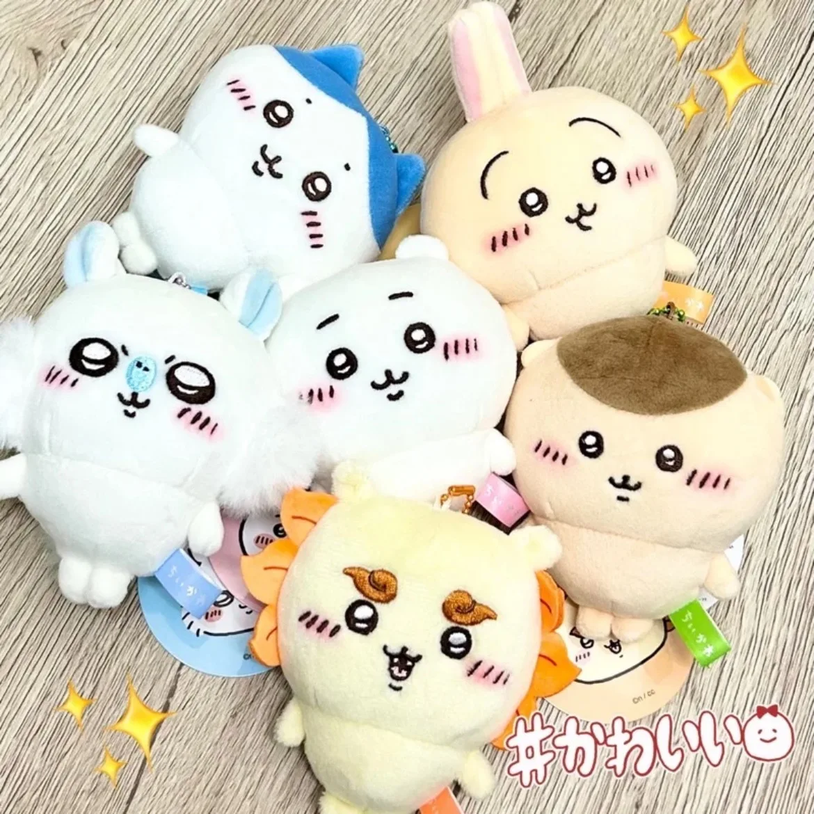 

Chiikawa Plush Doll Hachiware Momoka Pendant Anime Usagi Sea Otte Cute Doll Plush Hanging Bag Packaging Decoration Girl Gift