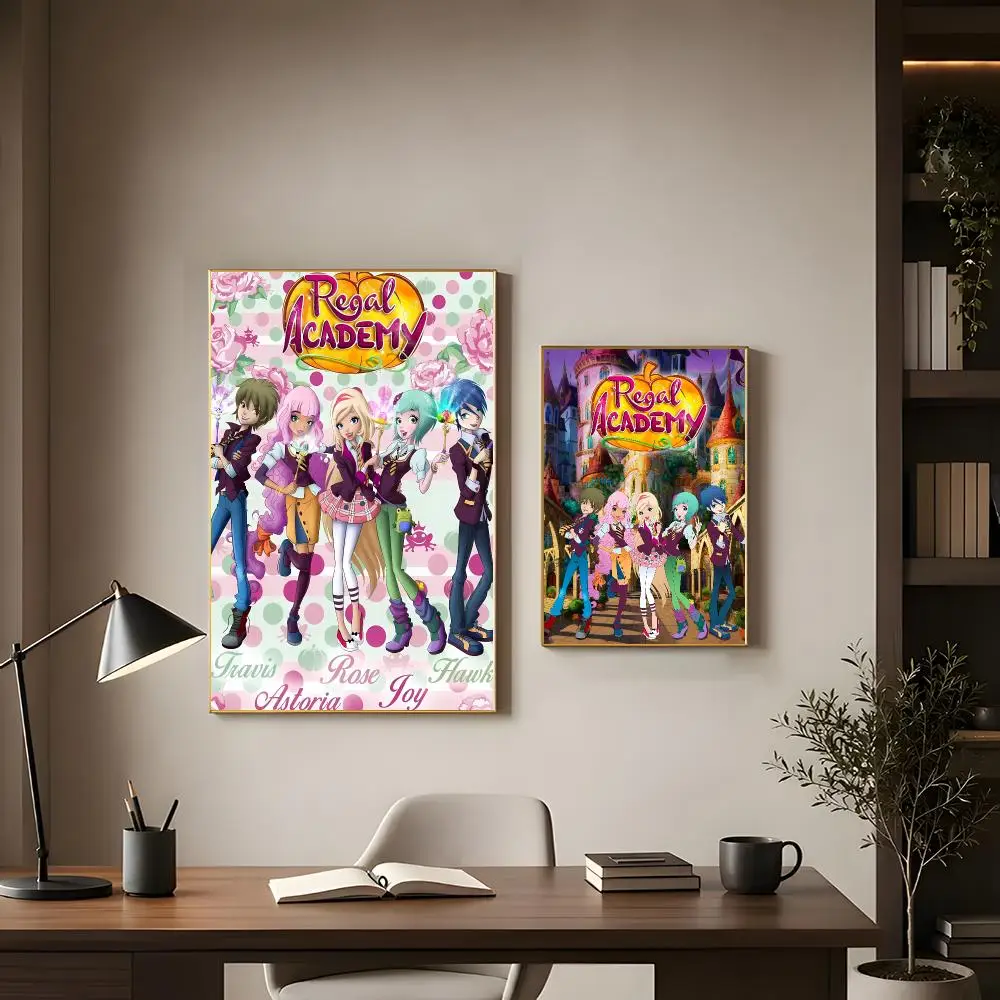 Magical Animated Series R-Regal Academy Poster Modern Interior Wall Decor & Trendy Home Highlights