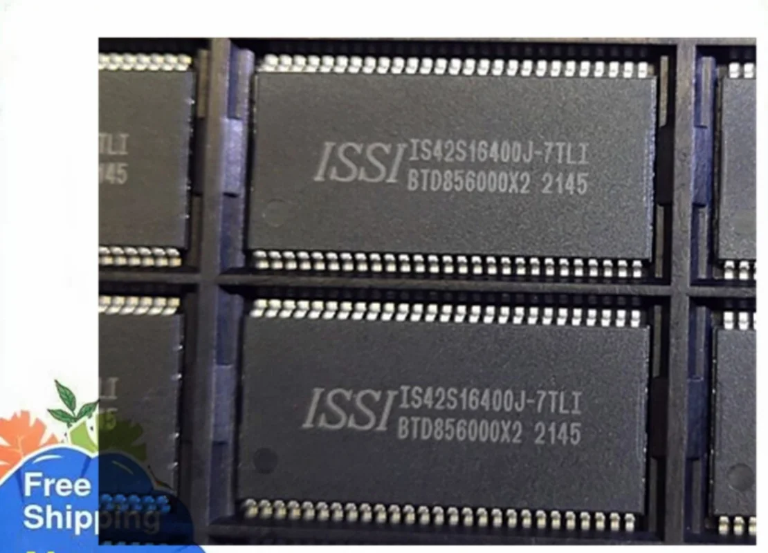 New original 10PCS/LOT IS42S16400J-7TLI IS42S16400J-7TLI-TR  TSOP-54
