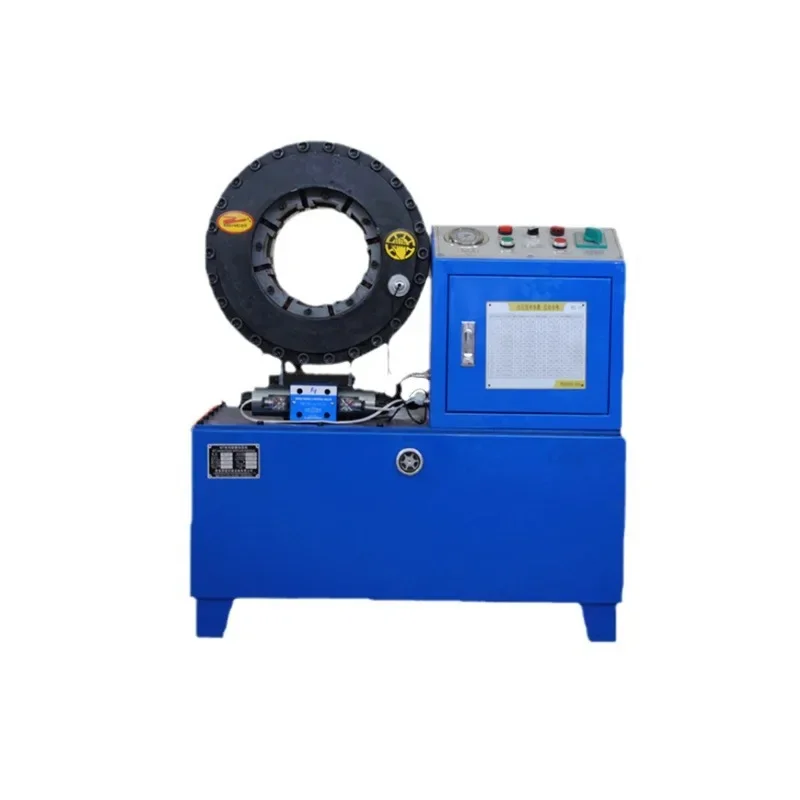 Make Hose Press Hydraulic Hose Pipe Crimper Aircon Hose Crimping Machine